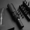 Automatic Umbrella 12 Ribs Sturdy Solid Color Windproof Folding Rain