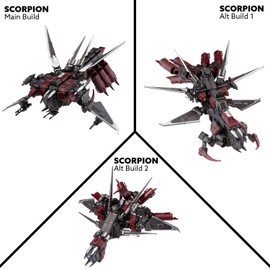 Snap Ships — Scorpion K.L.A.W. Troop Dropper — Construction Toy for Custom Building and Battle Play — Ages 8+