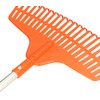 KOTARBAU® Fan broom, 23 teeth made of plastic with aluminium