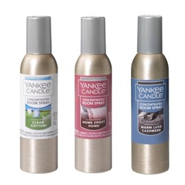 Yankee Candle Concentrated Air Freshener Room Spray Warm Cuddles Variety Pack, Odor Eliminator for Home, Bathroom, 1.5 Oz (Pack of 3)
