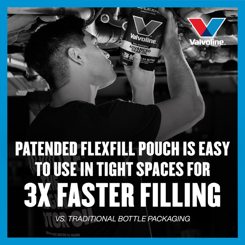 Valvoline FlexFill Advanced Full Synthetic Full Synthetic 75W-90 Gear Oil