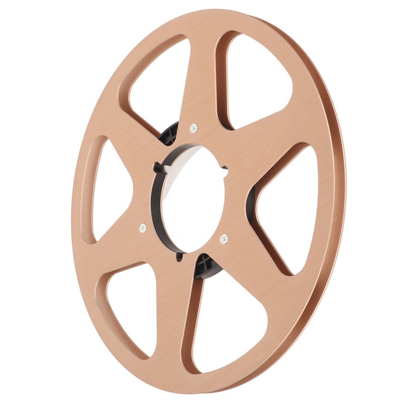 1/4 10 Inch Empty Tape Reel Aluminum Alloy Reel Tape