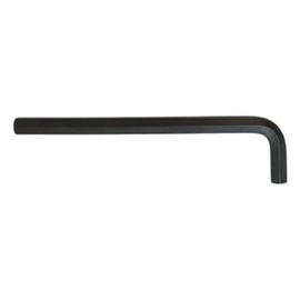 BONDHUS Hex L-Wrench Long 0.6 inches (14 mm) Short Hand: 2.8 inches (70 mm), Long 10.7 inches (272 mm), Black Dyed HLL14MM No. 12184
