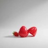 Bálsamo Hidratante De Labios Forma De Fresa Repara Y Humecta