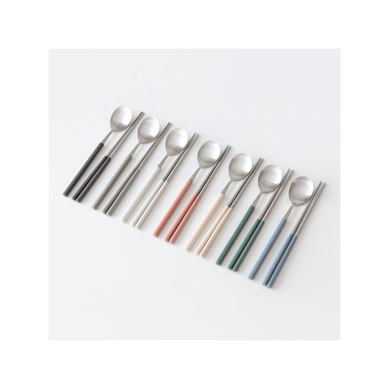 7-Person Set Celebrity Cutlery Kamome Kitchen Color Mood Spoons Chopsticks