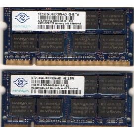 Major 4GB 2x 2GB Kit HP Compaq nc4400 nc6320 nc6400 nc8430 nw8430 nw8440 nw9440 Memory
