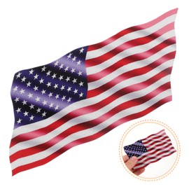 Gatuida 3sets Car Sticker American Flag Magnetic Flag Decal Vehicle Decal for Car Exterior Sticker 3pcs*3