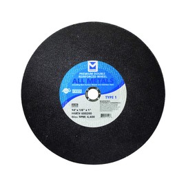 Mercer Industries 600200-14" x 1/8" x 1" Stationary Saw Cut-Off Wheels for All Metals (10 pack)
