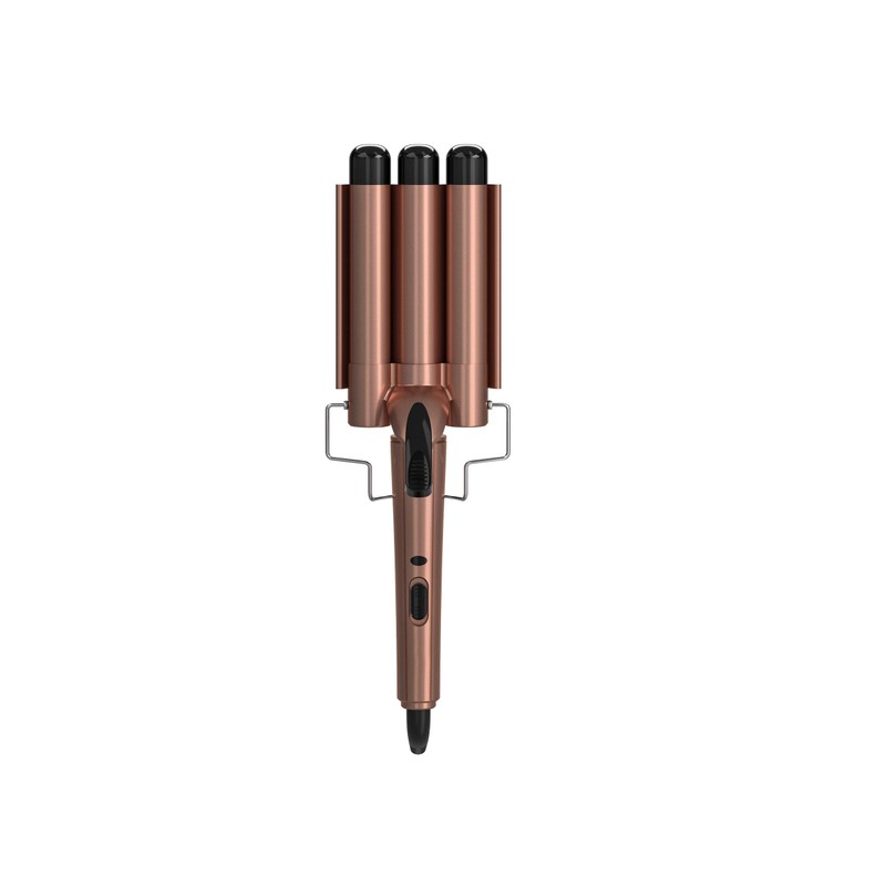 Cortex Beauty Wave Maker - 3-Barrel Waver (Rose Gold)