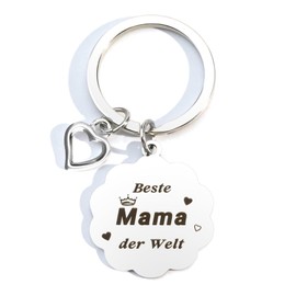 Yeeaulpa Mama Geschenk, Geschenke Für Mama, Geburtstagsgeschenk Für Mama, Weihnachtsgeschenke Für Mama, Mutter Geschenk, Mutter Tochter Geschenk, Beste Mama Geschenk, Schlüsselanhänger Mama