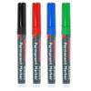TIMCO Builders Permanent Markers - Fine Tip - Mixed Colours