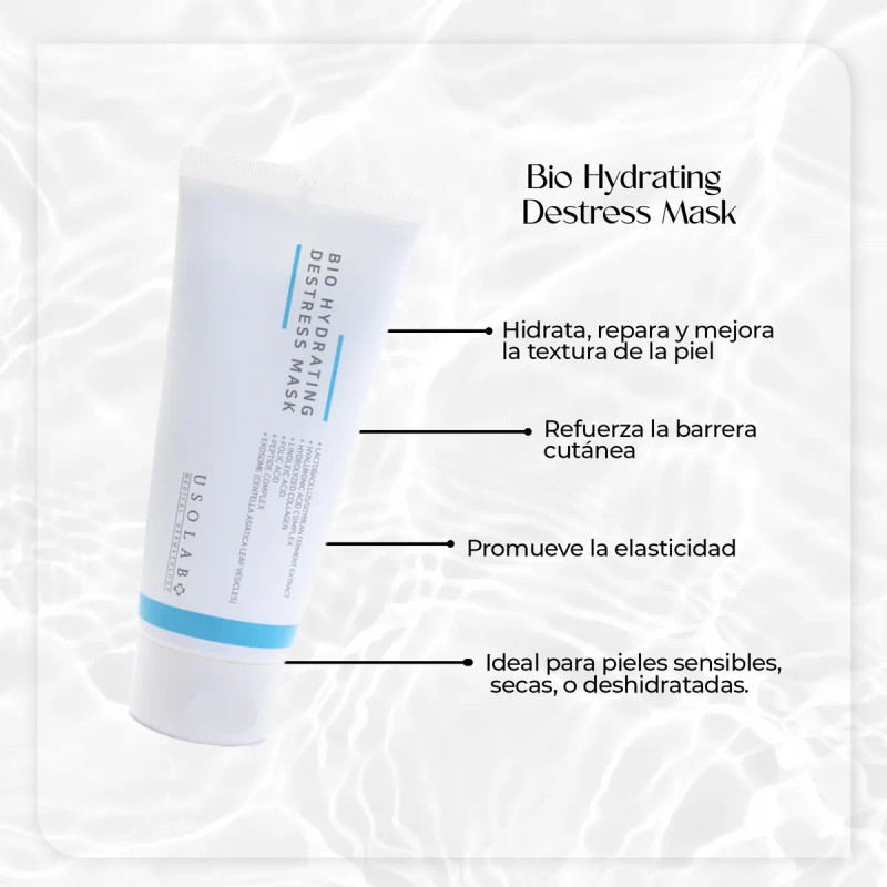 Mascarilla Humectante Facial En Crema Usolab 100 Ml Normal A