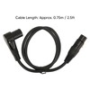 XLR to XLR Cable Elbow Male to Straight Female HiFi