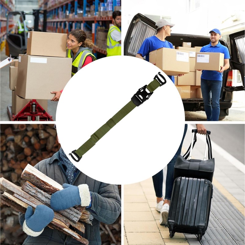 Luggage Strap for Suitcases,Quick-Release Suitcase Straps | Quick-Release Belt with