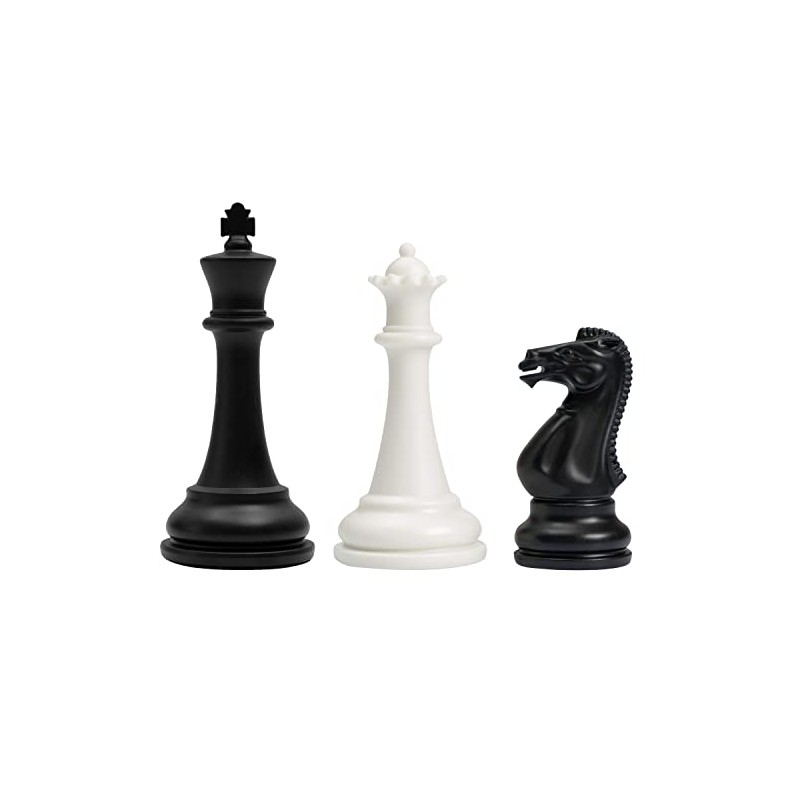 3X Triple Weighted Chess Pieces Only - Modern Style -