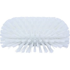 SPARTA Tank and Kettle Scrub Brush Heavy-Duty Tile Brush, Color-Coded and Handle Compatible (Sold Separately) for Optimal Access In Spacious Containers, Plastic, 5.25 X 7.5 Inches, Gray, (Pack of 2)