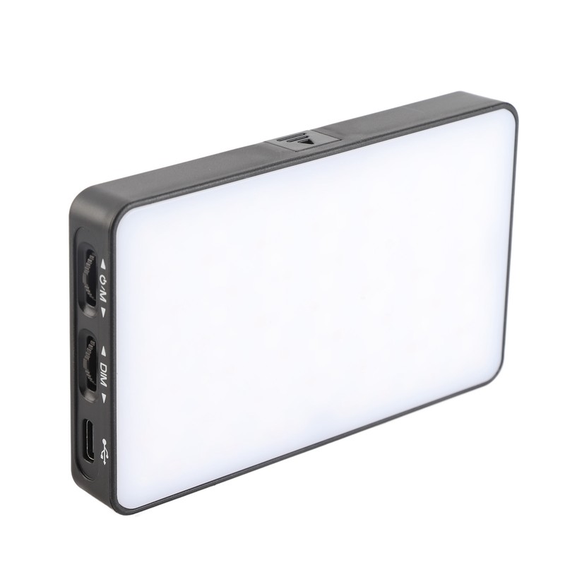 LED Video Light 2500K-9000K Bi Color Temperature Stepless Dimming RGB