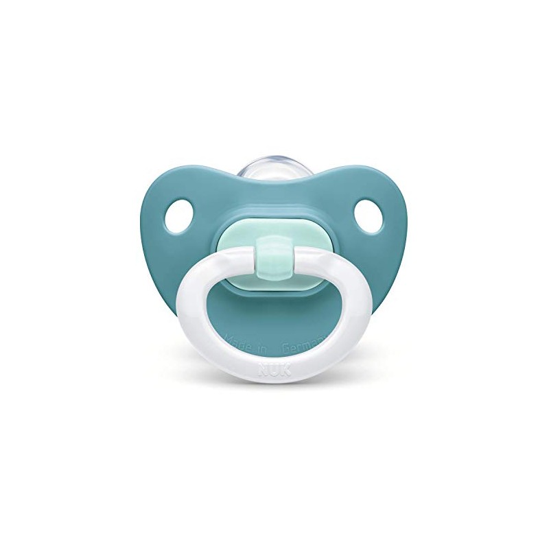 NUK chupetes ortodónticos, Niño, 0-6 Months (Pack of 2)