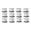 Herrajes Guerrero Pata Para Mueble 8 Cm De Altura Paquete