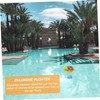 CAXUSD 1pc Cartoon Turtle Pool Dispenser Floater Accessory for Water