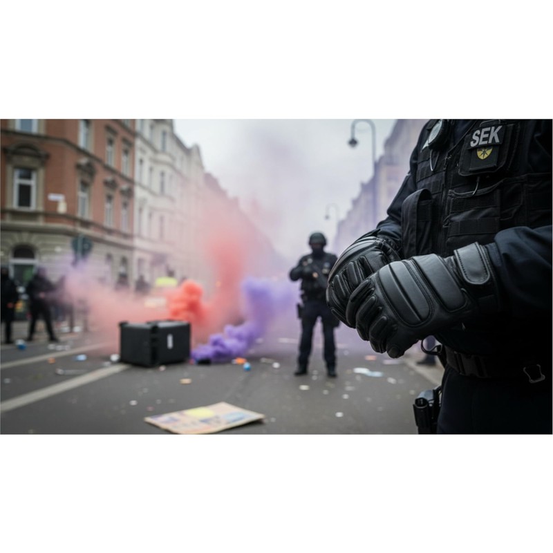 TacFirst Tactical Glove - SEK 1 Cut-Resistant Spectra Leather Glove