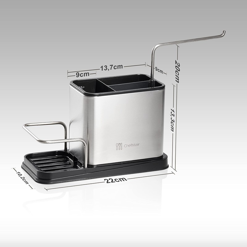 Chefstair® Premium Sink Organiser Made of 201 Stainless Steel -