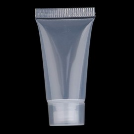 POFET 20 x 5 ml Empty Travel Lotion Face Cream Bottles Makeup Liquid Container