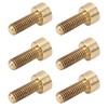 50Pcs Cap Hex Socket Screw Copper Fastener Hardware Tools Industrial