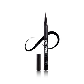 Eternal Liquid Professional Eyeliner Marker – Water and Sweat Resistant Non-Smudge with Matte Finish and Thin Tip for Sharp Intense Lines (Black)