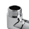 Qianly G1/2 Shower Elbow Adapter Coupling, Bathroom Fixtures, Pipe Fittings,