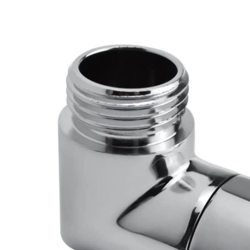 Qianly G1/2 Shower Elbow Adapter Coupling, Bathroom Fixtures, Pipe Fittings,