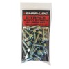 E-Track Wood Screw 20 Piece Fastener Set (1/4"x1" Washer Head
