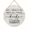 Yes I really do need all these books, Wooden Wall