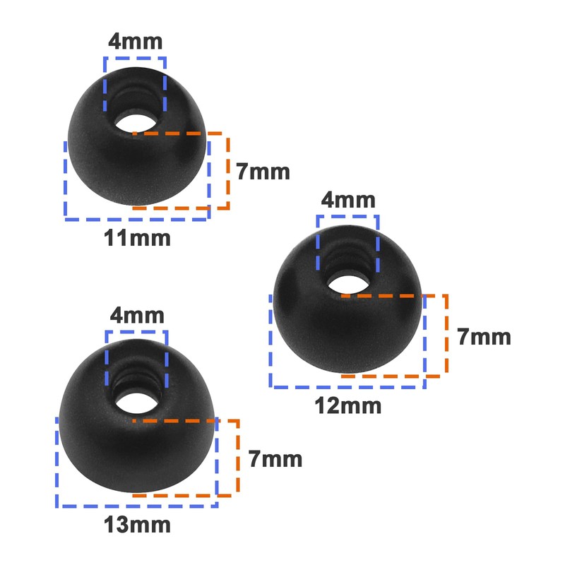 YINETTECH 6-Piece Memory Foam Earphone Replacement Compatible with Jabra Elite