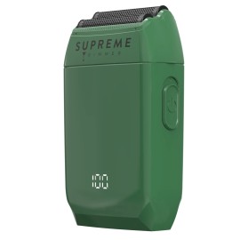 Supreme Trimmer CRUNCH Foil Shaver STF602 | For Short Hair & Stubble | Green