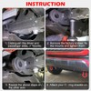 Tacoma Front Tow Hooks, Demon Brackets Shackle Mounts Compatible with