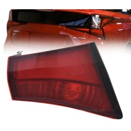 Replacement for Toyota Prius L ECO, XLE, LE, Limited 2019-2022; Base 2020; 2020 Edition 2021 Hatchback LED Tail Light Assembly, Right/Passenger Side, Rear Lower, 81457-47020, TO2805150, CAPA Certified