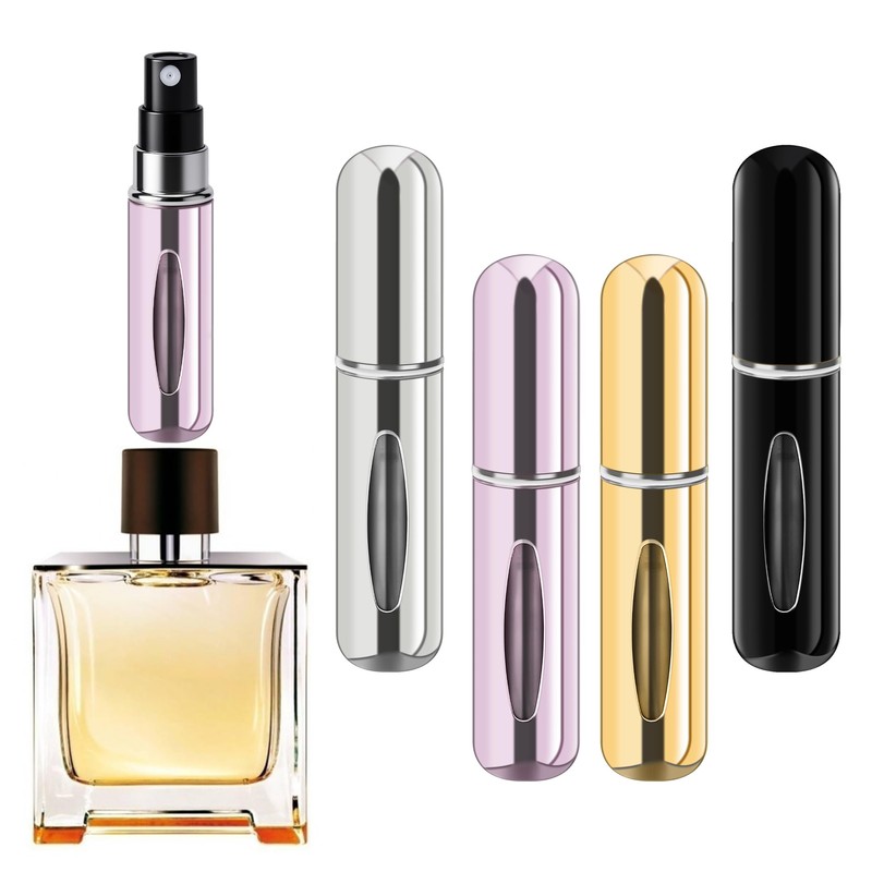 forebile Refillable Perfume Portable Atomizer Bottle Refillable Perfume Spray, Travel