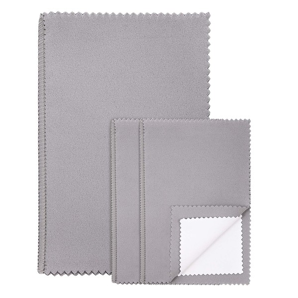 EXK 3 Pack Silver Polishing Cleaning Cloth, Keeps Jewelry Clean