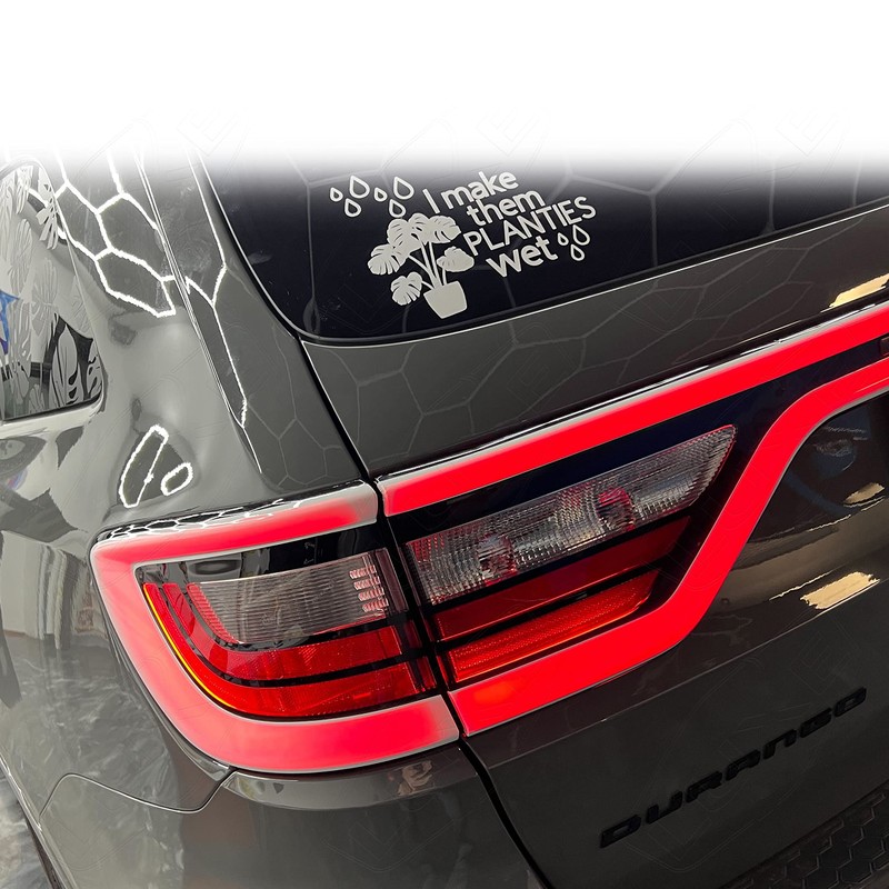 Racetrack Taillamp Decals for 2014+ Dodge Durango - Type 00,