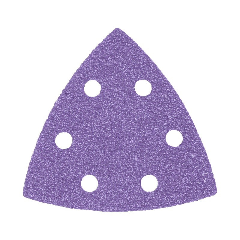 Trend Zirconium 93mm Delta 60 Grit Abrasive Sanding Sheets, AB/OSC/60Z,