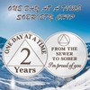 IELCJJ 2 Year Sobriety Chip - One Day at A