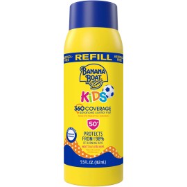 Banana Boat Kids 360 Sunscreen Refill Bottle Non Aerosol 5.5 Fl Oz