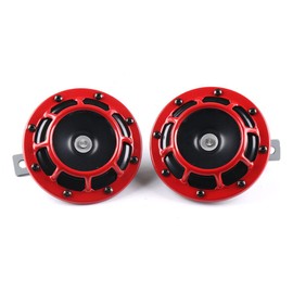 SUPVOX Aluminum Alloy Car Horns for 12v Motorbike Trumpet Electric Whistle Horns