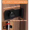 90 Degree Sliding Barn Door Lock and Latches - Cabinet