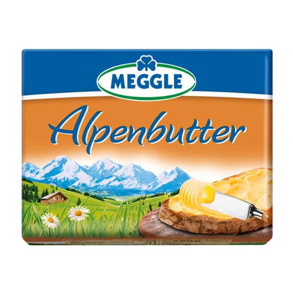 (pack of 2) Imported German Alpine Butter 250g by Meggle