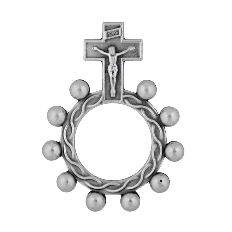 Traditional Rosary Ring by Venerare (Crucifix)