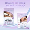 LaWink Wax Strips, Cold Wax Depilation Strips, Eyebrow Wax Strips,
