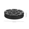 Alipis 2Pcs Automotive Jack Pad Adapter Rubber Floor Jack Disk