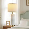Reaketon 26.5" Ceramic Table Lamps Set of 2, 3 Way